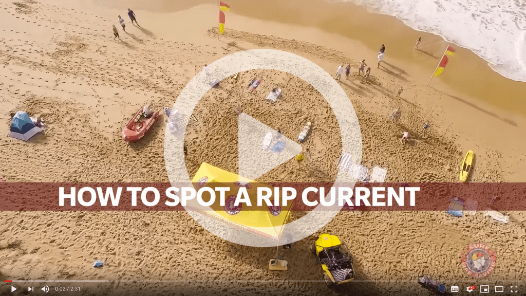 How to spot a rip current beach safety