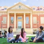 Students outside college